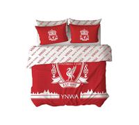 Liverpool FC Tono Set Copripiumino Doppio Calcio Bambini Camera 2-in-1 Disegni