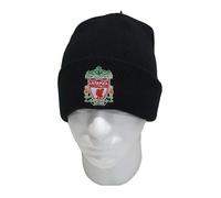 Liverpool FC Ufficiale Marca 47 Nero Cappello Bronx Con Club Crest - Regalo Idea