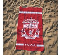 Liverpool FC Ynwa Asciugamano Cotone Football Bianco Crest L Piscina Bagno Beach