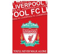 Liverpool FC Ynwa Pile Coperta Caldo Morbido Comodo Ufficiale Merce 100x150cm