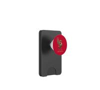 Liverpool Inghilterra Est. 1207 Colossal Liverbird Bronzo PopSockets PopWallet per MagSafe