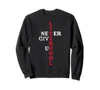 Liverpool Inghilterra UK Calcio Tifosi di Calcio Distressed Felpa