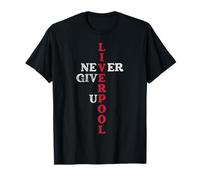 Liverpool Inghilterra UK Calcio Tifosi di Calcio Distressed Maglietta