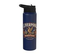 Liverpool Merseyside Inghilterra Regno Unito Edifici storici Stainless Steel Insulated Water Bottle