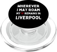 Liverpool Ovunque io possa vagare Il mio cuore rimane a Liverpool PopSockets PopGrip per MagSafe