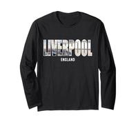Liverpool Prefecture England City Regno Unito Maglia a Manica