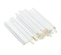 Lives on Green 10,2 x 0,5 cm Short Mini Paper Straws, Stirrer Straws, Stir Sticks for Coffee & Cocktail, Bianco, 500 Counts, Compostable