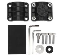 Livescope 0 gradi Pole Mount per trasduttore Panoptix LVS32, elimina 8 ° offset motore traina staffa di montaggio compatibile con LiveScope Ice Fishing System, Premium ABS Mater