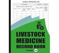 Livestock Medicine Record: Simple Veterinary Treatment Records for Farm Animals