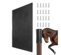 Livestock Scratching Brush, Convenient Full Massage Heavy Duty Comfortable Shedding Brushes,Relief Through Design Horse Scratcher Grooming Supplies | For Farm Animal Dogs Cattle Barn