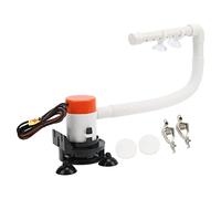 Livewell Pump per Barca, Livewell Baitwell Pumps Pompa Sommergibile per Aeratore per Barche 12V 350GPH Flusso Massimo Portatile Serbatoio per Barche Fish Saver Aeratore per Qualsiasi Contenitore