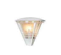 Livia lampada da parete IP44 E27 W11.5 L27 H25 cm bianco