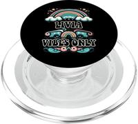 LIVIA Vibes Only Cute Retro Girls LIVIA Name PopSockets PopGrip per MagSafe