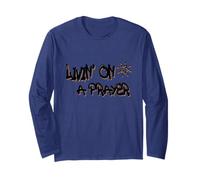 Livin' on a Prayer: Inspire Perseverance And Strength Maglia a Manica