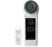 LIVIN' Poollab 1.0 fotometro - fotometro con 70 compresse di prova, tester elettronico per piscina per analisi professionale dell'acqua di piscine private e spa - un set completo di test dell'acqua