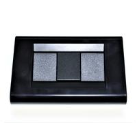 Living Classica Placca compatibile più Supporto con 2 DEVIATORI NERA