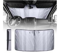 Living in a Bubble Insulated Blackout Windshield Cover for Mercedes Sprinter NCV3 & VS30, 2007-23, All-Weather Sprinter Van Accessories, Vanlife Must Have Windshield Sun Shade and Van Life Essentials