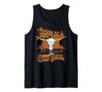 Living in A New World, Old Soul Tee, Bull Skull, Deserto Canotta