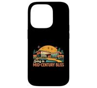 Living in Mid Century Bliss MCM House Design Custodia per iPhone 14 Pro