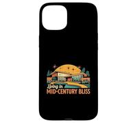 Living in Mid Century Bliss MCM House Design Custodia per iPhone 15 Plus