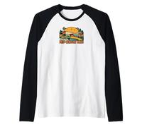 Living in Mid Century Bliss MCM House Design Maglia con Maniche Raglan