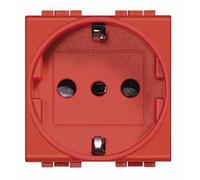 LIVING INT - PRESA STD TEDESCO P30 RED 10A - BTICINO LEGRAND L4140R