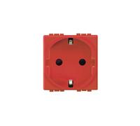 LIVING INTERNATIONAL PRESA STD TEDESCO ROSSA 16A - BTICINO L4141R