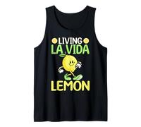 Living La Vida Limone Carino Walking Agrumi Canotta