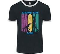 Living La Vita Da Mamma Maglietta Ringer Uomo FotL