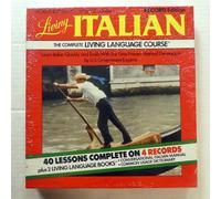 Living Language Course Living Italiano 40 Lessons On 4 Records Sigillato La 11