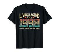 Living Legend Born 1998 Il viaggio è appena iniziato compleanno Maglietta