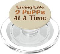 Living Life 2 Soffi Alla Volta Carino Asma Consapevolezza PopSockets PopGrip per MagSafe