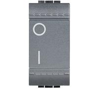 Living Light interruttore Bipolare 2P 16A 1m antracite L4002N