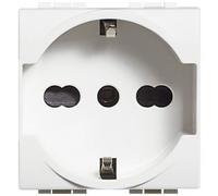 LIVING LIGHT PRESA UNEL E BIVALENTE 10A/16A BTICINO N4140/16