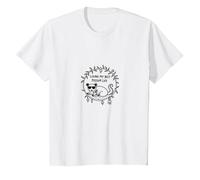 Living My Best Possum Life - Umorismo Animale eccentrico Maglietta, Bambini, Bianco, 4 Anni