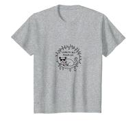 Living My Best Possum Life - Umorismo Animale eccentrico Maglietta, Bambini, Grigio Melange, 8 Anni