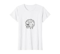 Living My Best Possum Life - Umorismo Animale eccentrico Maglietta, Donna, Bianco, S