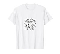 Living My Best Possum Life - Umorismo Animale eccentrico Maglietta, Uomo, Bianco, XXL