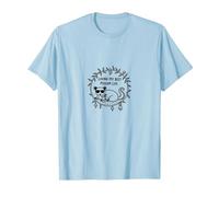 Living My Best Possum Life - Umorismo Animale eccentrico Maglietta, Uomo, Celeste, 3XL