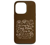 Living My Dog Mom Era, Funny Doodle Graphic Woman Custodia per iPhone 13 Pro