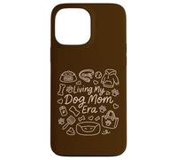 Living My Dog Mom Era, Funny Doodle Graphic Woman Custodia per iPhone 13 Pro Max