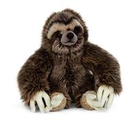 Living Nature Animali, Peluche di Bradipo Realistico e Morbido, Naturli Eco-Friendly Plush, 22cm, Colore Unknown, AN401