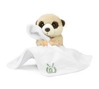 Living Nature Peluche a forma di suricato, con coperta, morbido e coccoloso, regalo per neonati e neonati, ecologico