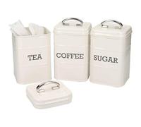 LIVING NOSTALGIA - Canister Set - Antique Cream