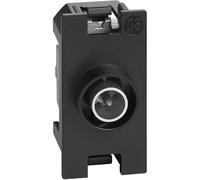 LIVING NOW BTICINO PRESA PULSANTE PLACCA TV SCHUKO USB DEVIATORE COVER RJ11 NERO