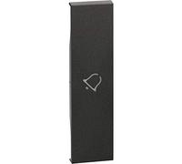 Bticino Cover comando campanello Living Now KG01D 1 modulo Nera