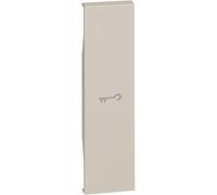 Cover illuminabile con simbolo chiave 1 modulo colore SABBIA KM01F BTICINO LIVING NOW