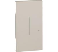 Cover illuminabile da applicare su comando luci Bticino KM42M2 Wireless sabbia Sabbia