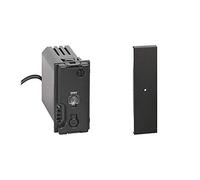 Living Now Modulo Per Presa Connesso + L.NOW - cover modulo presa connesso nera