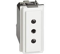 Presa Bticino Living Now 2P+T 10A 250V colore bianca KW4113